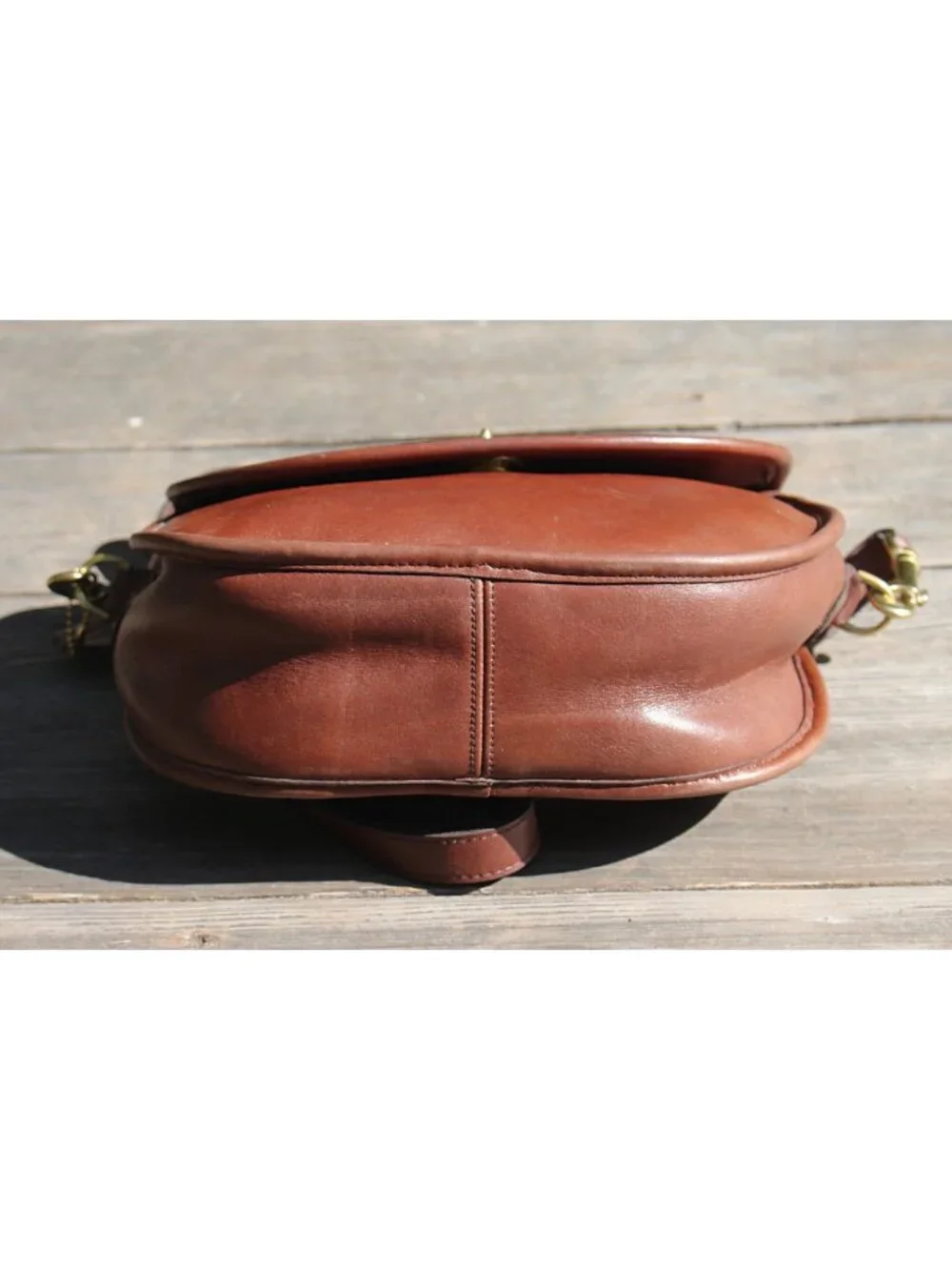 Coach Vintage - Plaza Bag 9860 in Mahogany, Pre-1994, USA - Picture 7 of 15